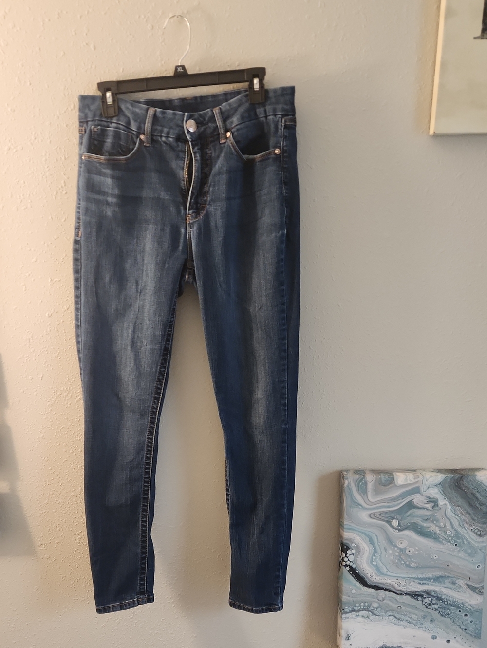 Seven7 Women's Indigo Skinny Jeans